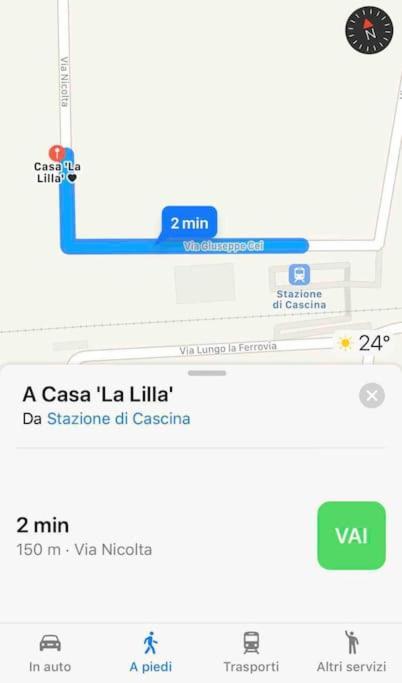 Casa La Lilla Appartement Cascina Buitenkant foto
